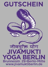 Lade das Bild in den Galerie-Viewer, Geschenkgutschein Yoga Klassen bei Jivamukti Yoga Berlin